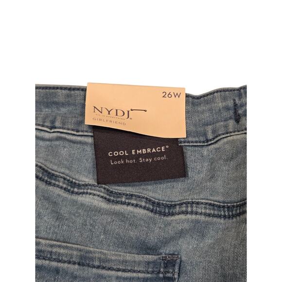 NWT NYDJ Margot Girlfriend Kingston Jeans | 26W LiftXTuck Preppy Athleisure - Picture 7 of 11